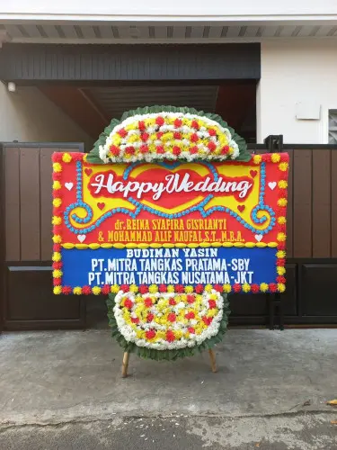 Papan Bunga Pernikahan cipondoh makmur